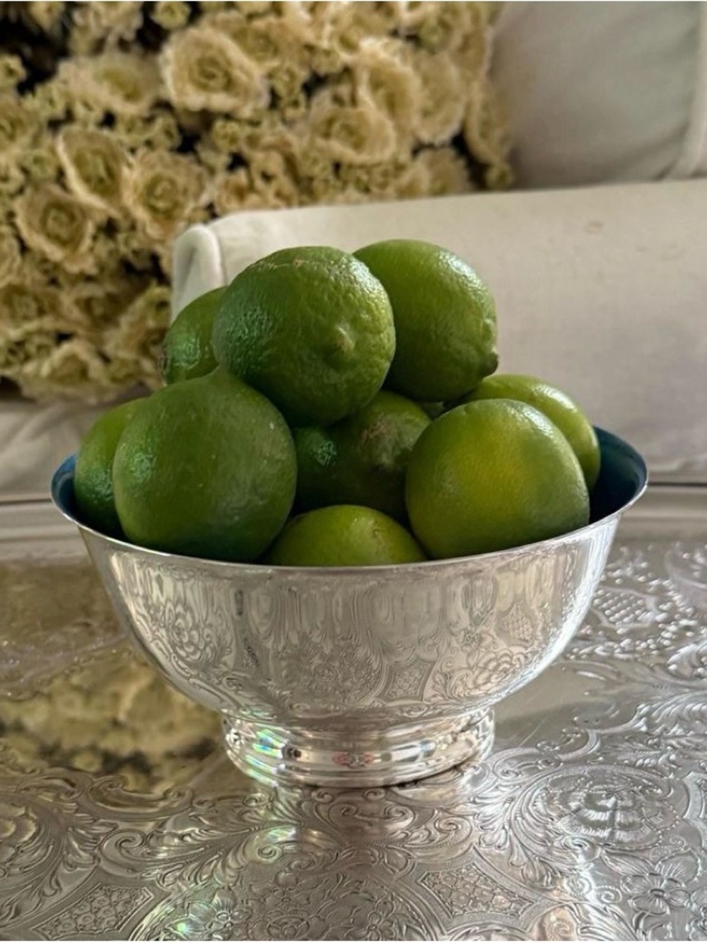 9” Antique Gorham Silver Plated Bowl